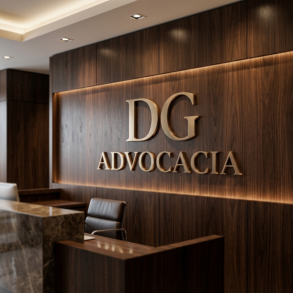 Escritório DG Advocacia — Letreiro